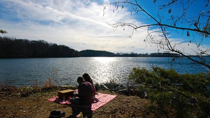 picnic near Chandubi lake