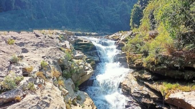 Dilaima Waterfall of Dima Hasao