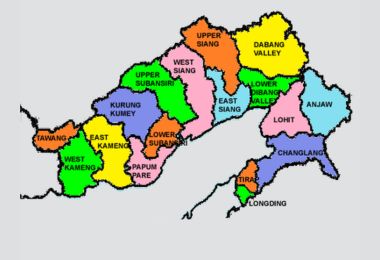 map of arunachal pradesh