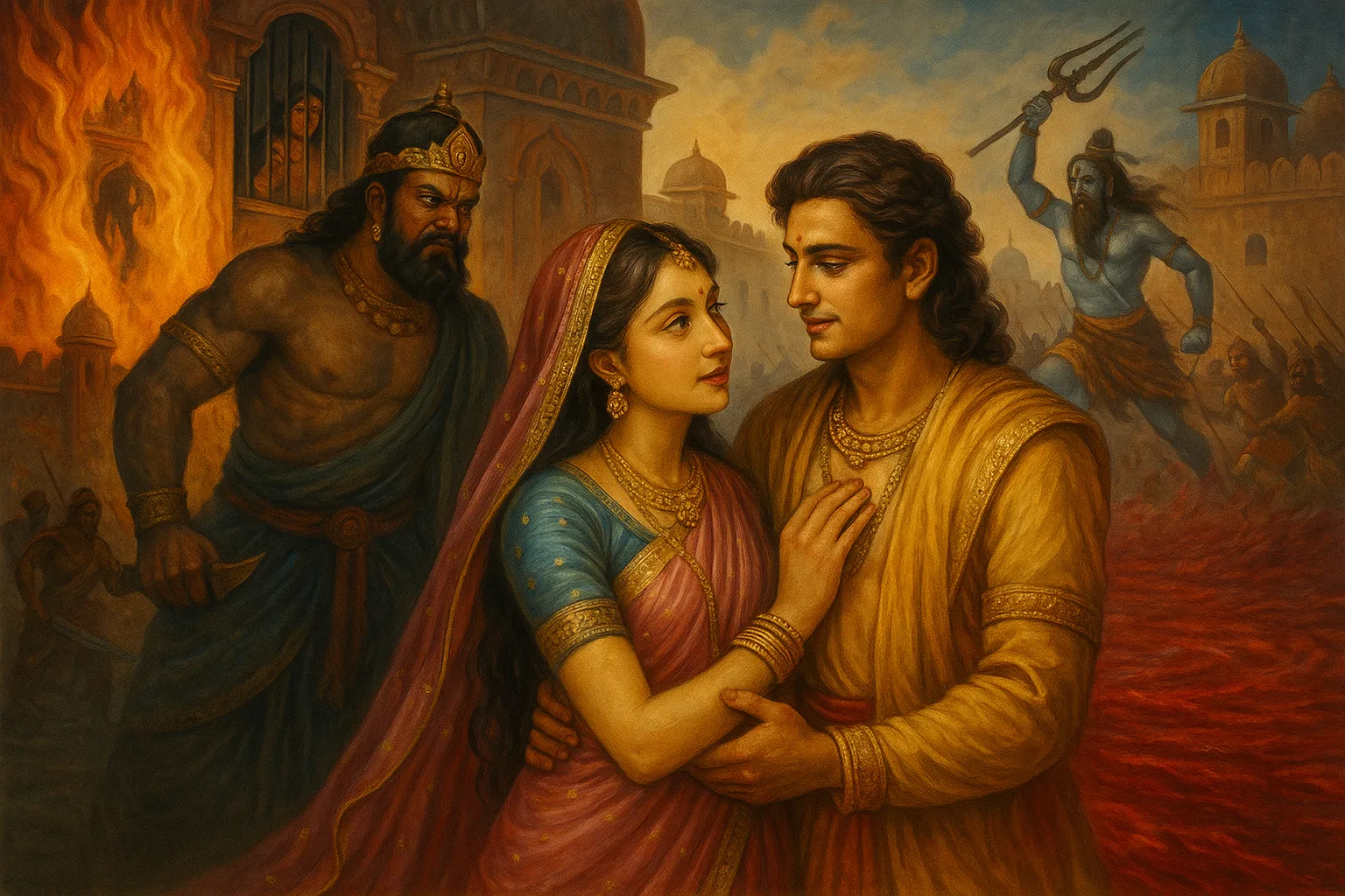 Story of Usha and Aniruddha