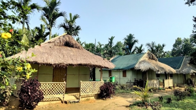 Bamboo cottage resorts in chandubi