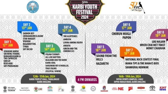 music concert at Karbi Youth Festival karbi anglong
