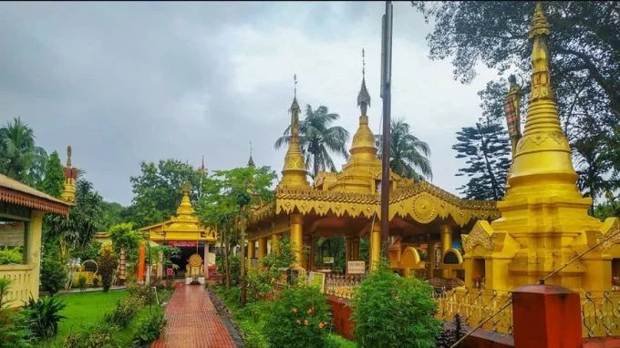inside Namphake Monastery