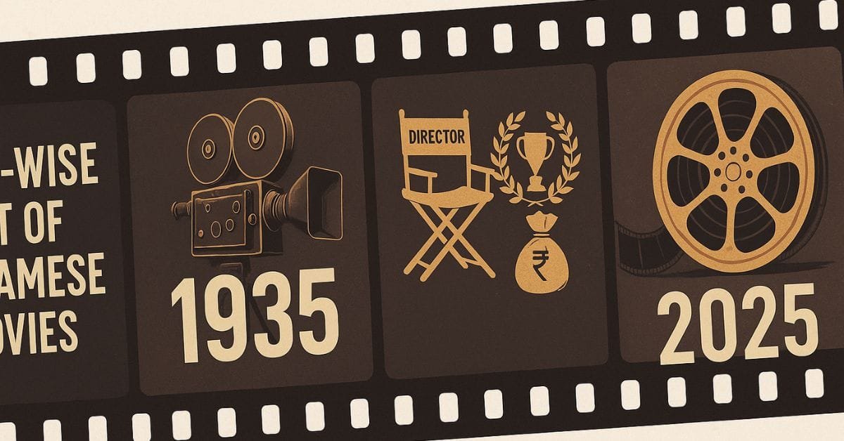 A complete year-wise list of Assamese movies